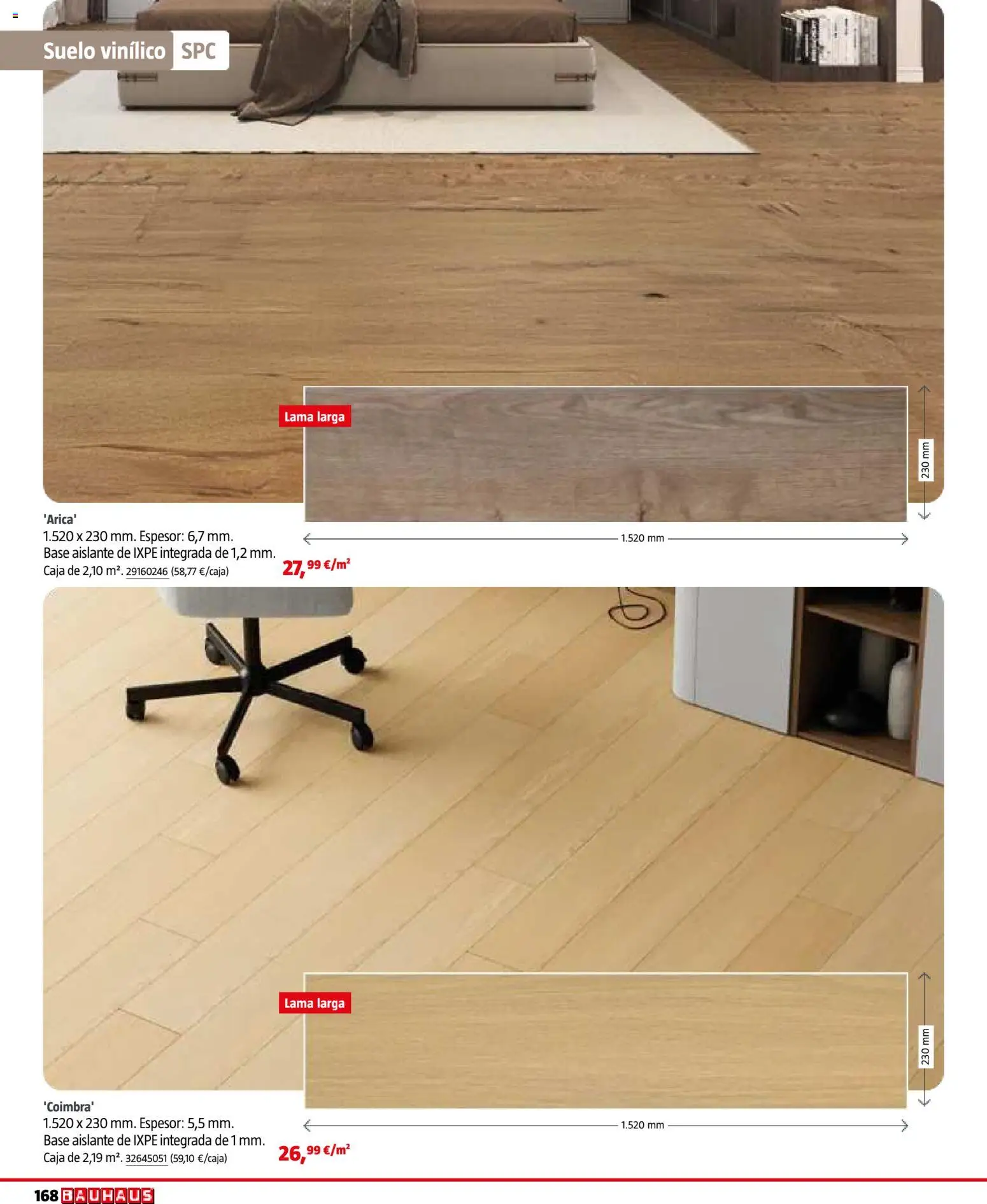 Bauhaus - Suelos y revestimientos │ válido desde el 24.02.2026 | Página: 168 | Productos: Caja