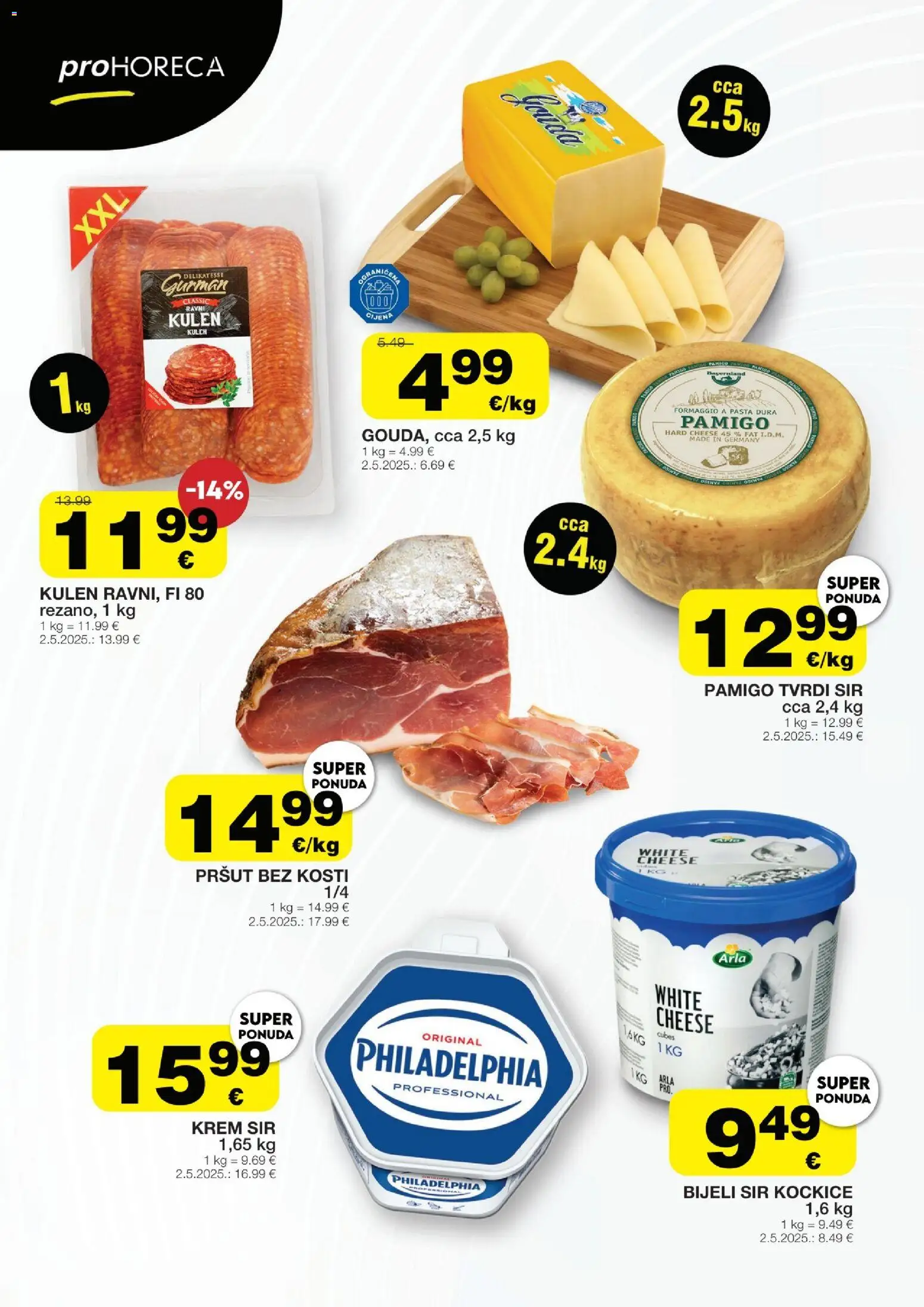 Stanić Diskont katalog | vrijedi od 12.02.2026 | Stranica: 4 | Proizvodi: Krem sir, Sir, Kulen, Pasta