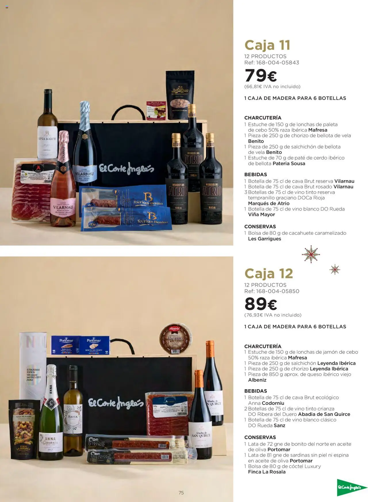 El Corte Inglés ofertas │ válido desde el 06.10.2025 | Página: 75 | Productos: Aceite, Cerdo, Vela, Bolsa
