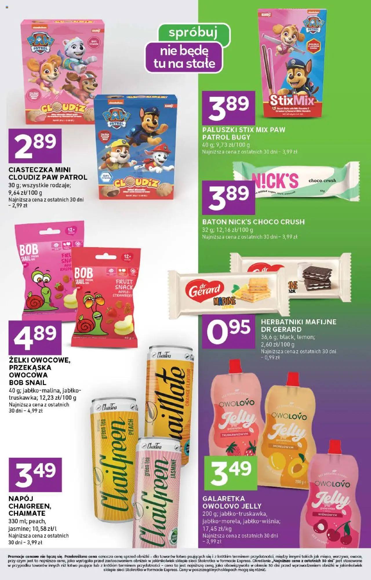 Stokrotka Gazetka - Express od 18.09.2025 | Strona: 5 | Produkty: Stokrotka, Herbatniki, Żelki, Ciasteczka