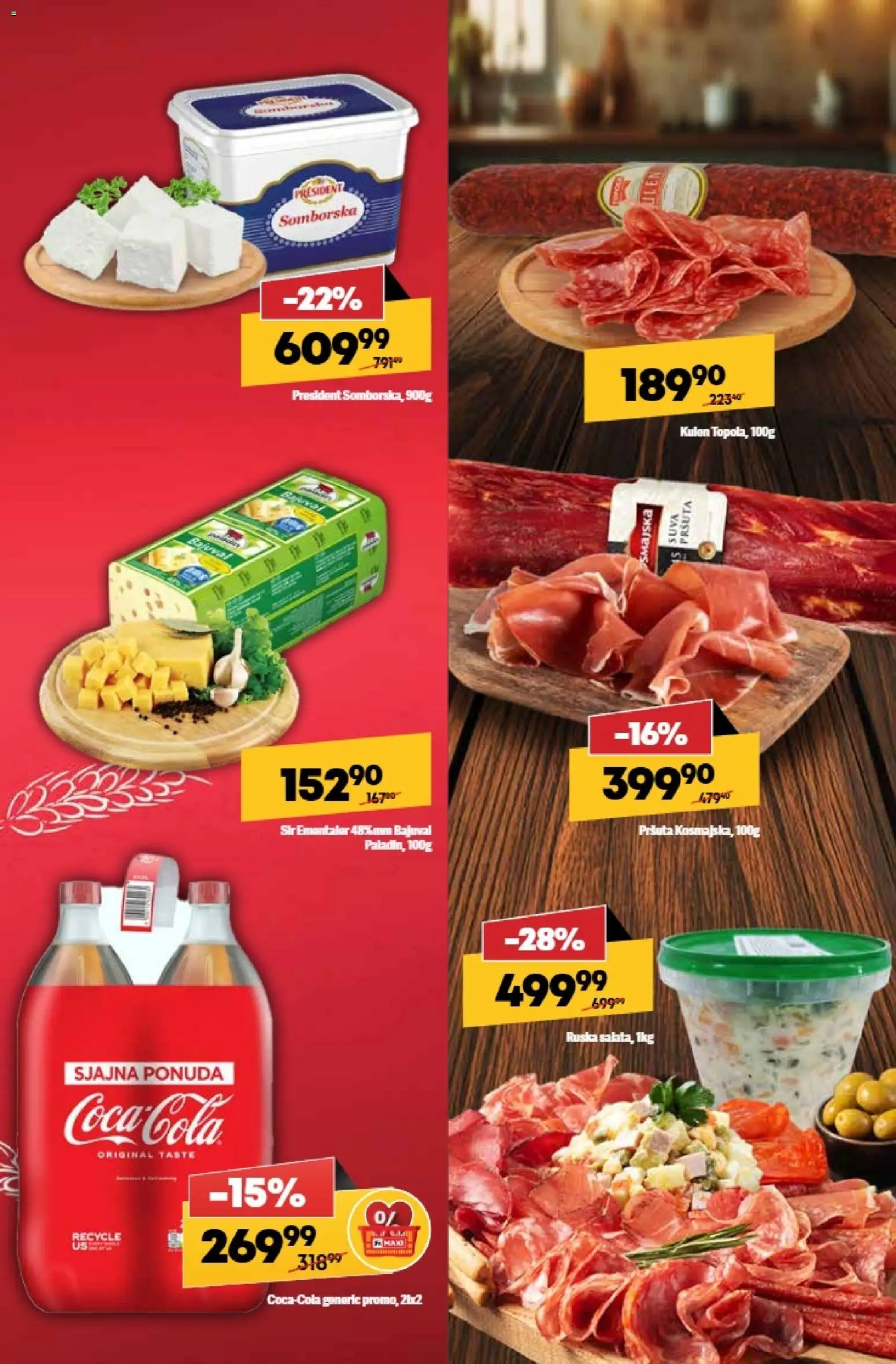 Maxi katalog - važi od 13.11.2025 | Strana: 3 | Proizvode: Ementaler, Kulen, Sir