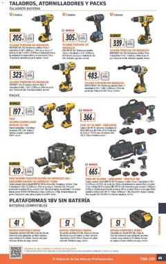 Vista previa Obramat folleto válido desde el 23.03.2026 | Página: 391 | Productos: Organizador, Bolsa, Batería