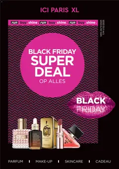 ICI Paris XL - Black Friday - Voorbeeld van een folder van ICI Paris XL, geldig van 24.11.2025
