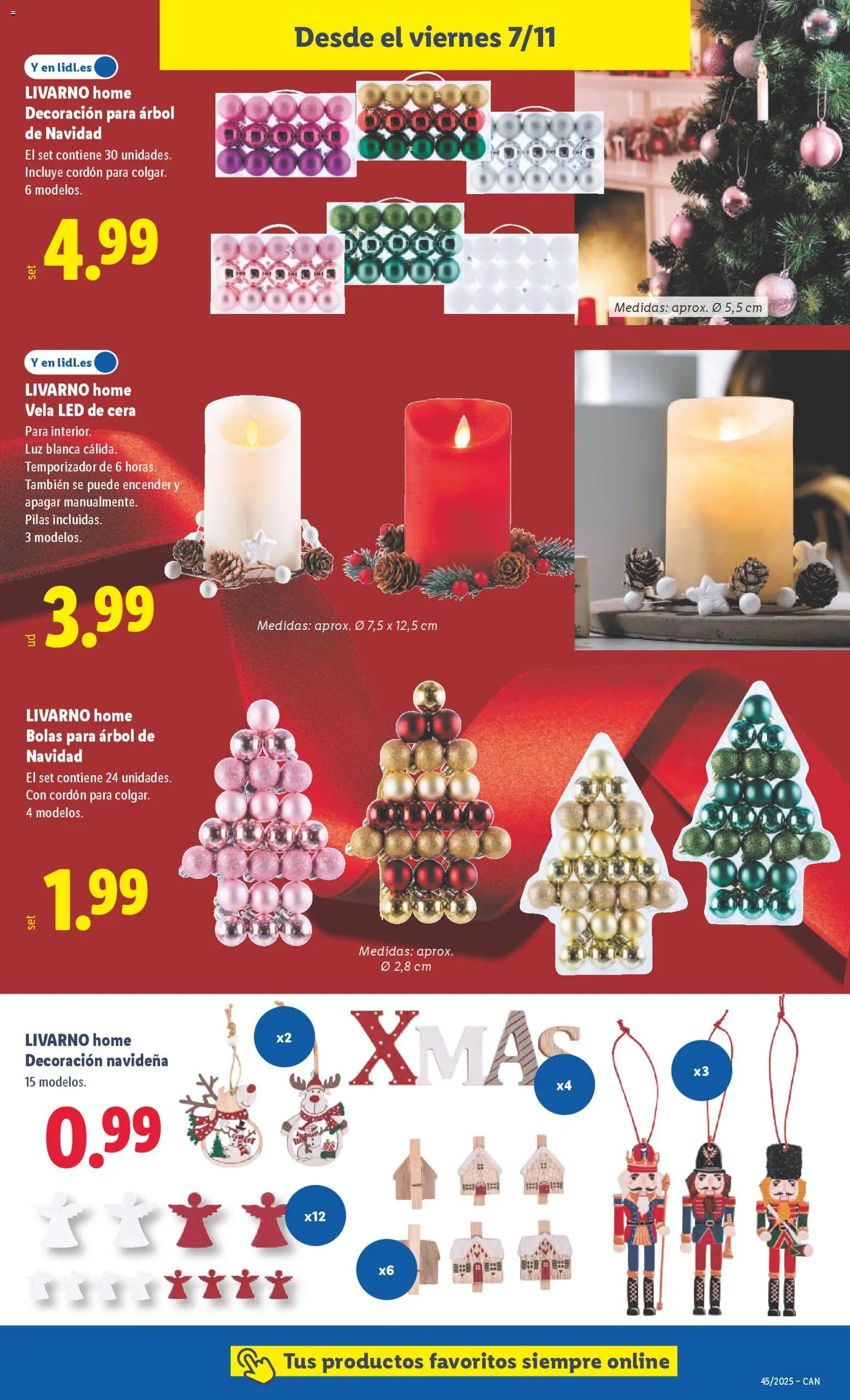 Lidl - Canarias  │ válido desde el 03.11.2025 | Página: 23 | Productos: Vela