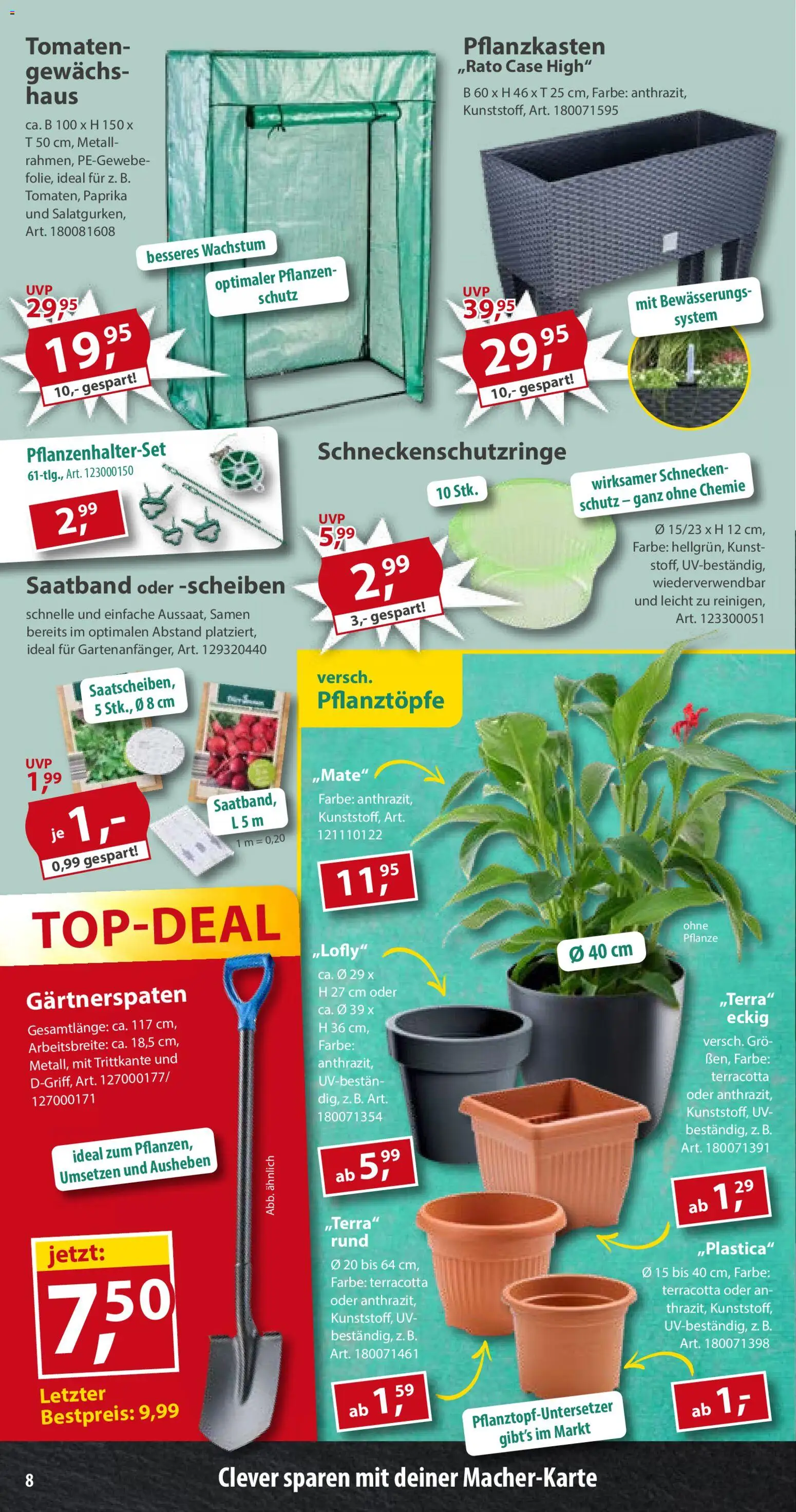 Sonderpreis Baumarkt Prospekt 	 – gültig ab 11.04.2026 | Seite: 8 | Produkte: Tomaten, Paprika