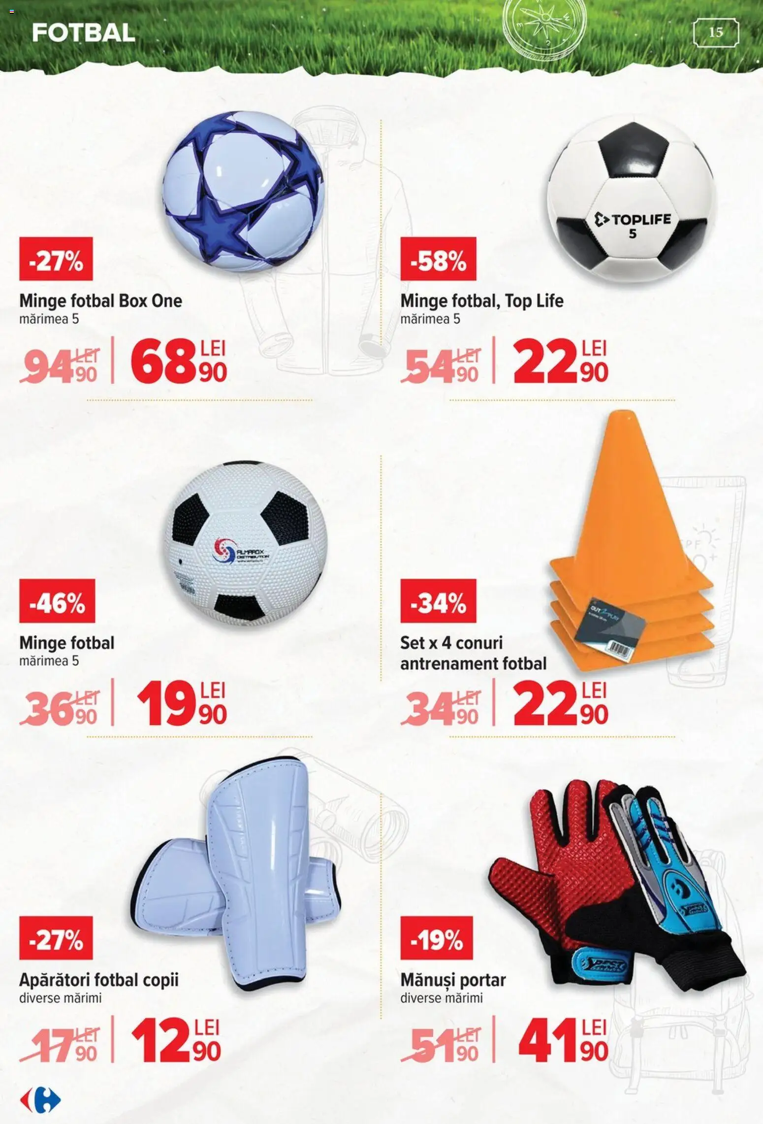 Noul catalog Carrefour – valabil de la 15.04.2026 | Pagină: 15 | Produse: Mănuși, Top
