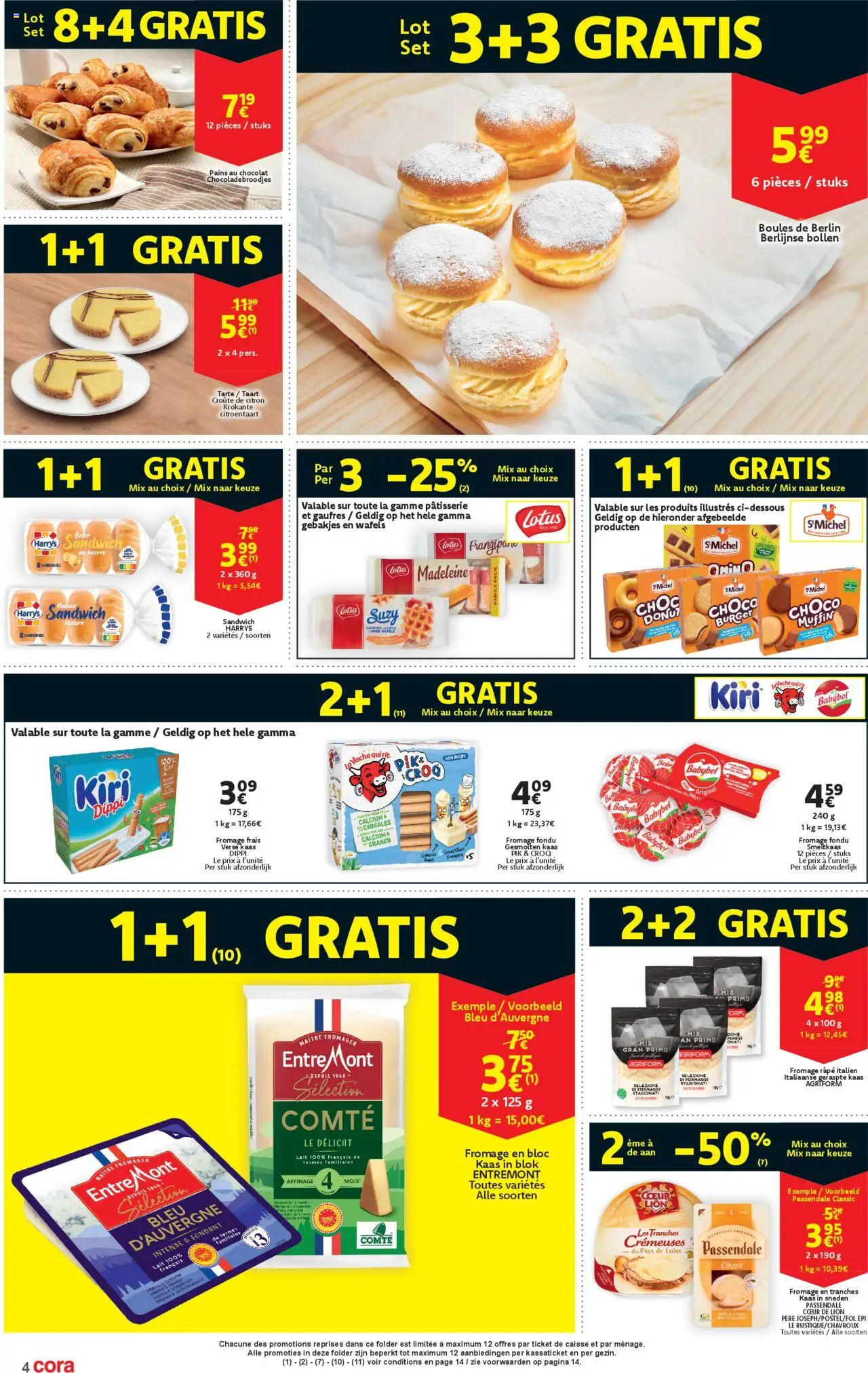  | Pagina: 4 | Producten: Sandwich, Muffin, Granen, La