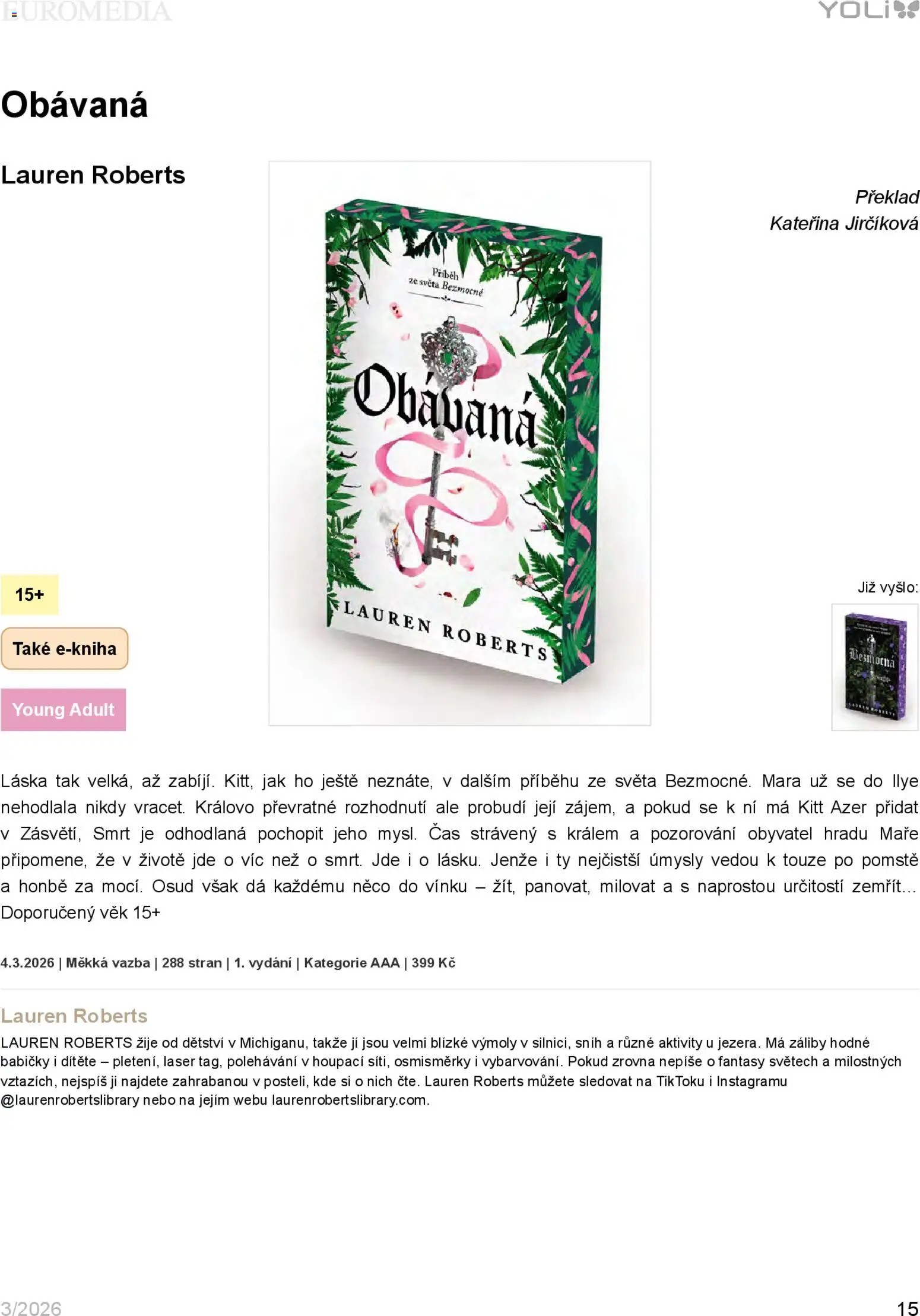 Knižní klub leták - Březen 2026 od 01.03.2026 | Strana: 16