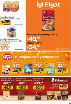 16.04.2026 tarihinden itibaren geçerli olan Migros kataloğu önizlemesi | Sayfa: 67 | Ürünler: Krem, Çikolata, Sos