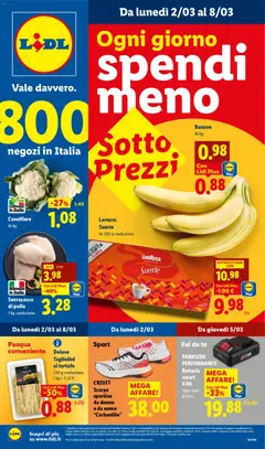 Anteprima del volantino Volantino Lidl	 valido a partire dal 02.03.2026