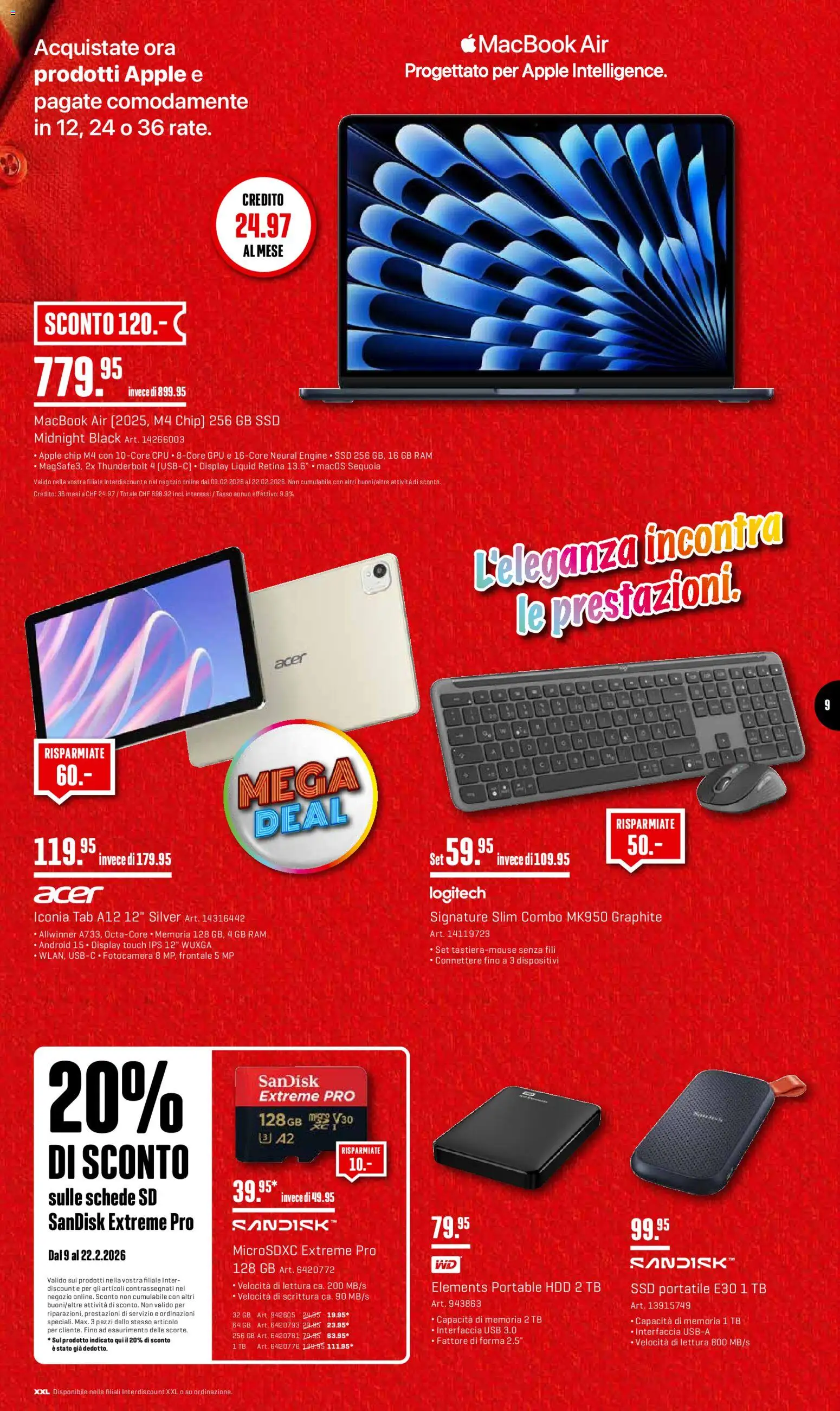 Interdiscount Aktionen IT – gültig ab 09.02.2026 | Seite: 9