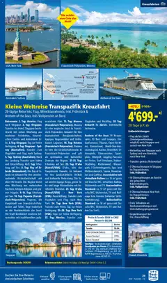 Lidl Aktionen Reisen November ab 29.10.2025 gültig | Seite: 21 | Produkte: Telefon, Wasser, TV