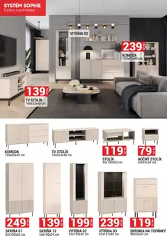 Merkury Market leták platný od 01.11.2025 | Strana: 2 | Produkty: Tv, Tv stolik, Skriňa, Nočný stolík