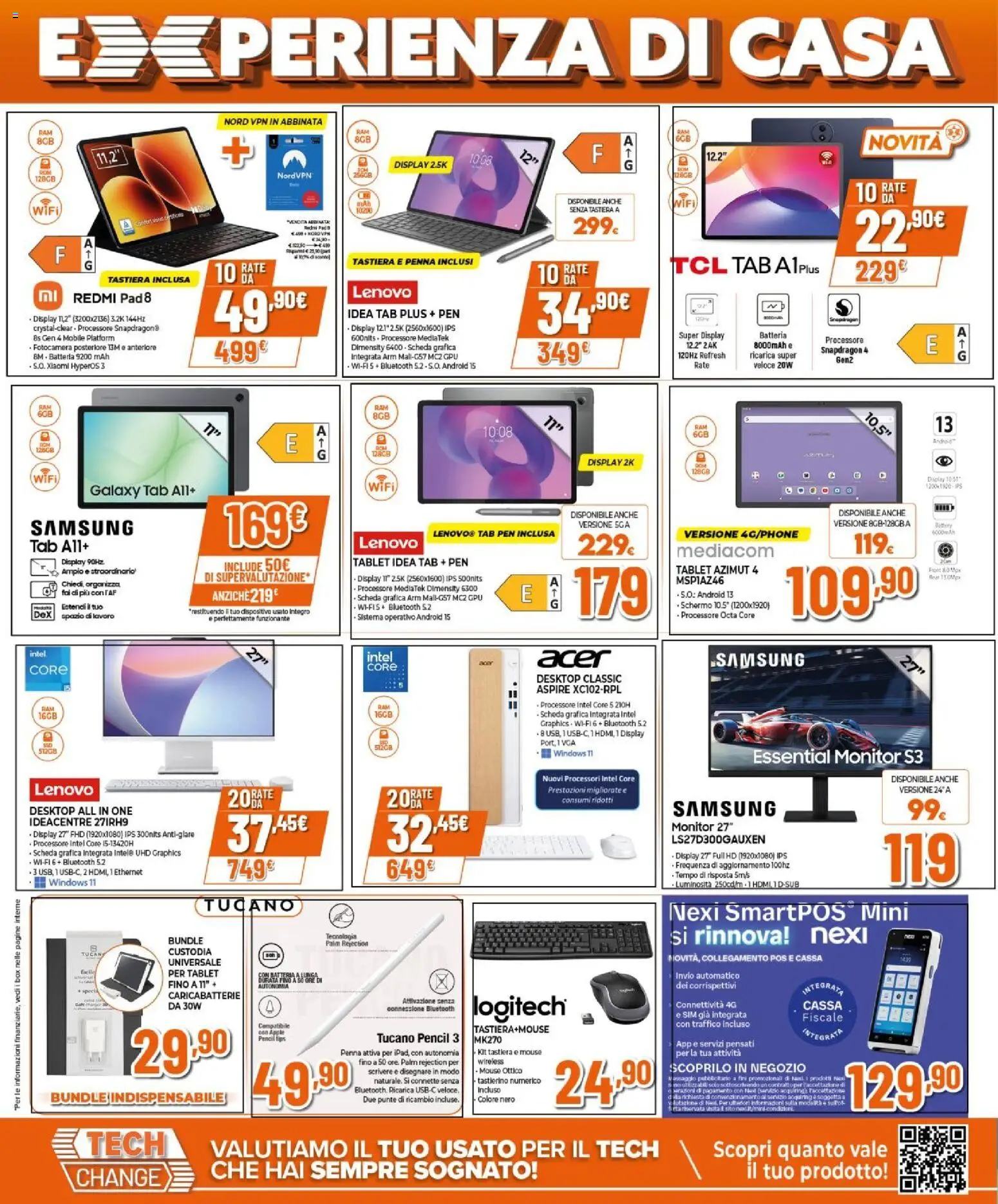 Volantino Expert del 09.04.2026 | Pagina: 12 | Prodotti: Xiaomi, Tastiera, Batteria, Caricabatterie