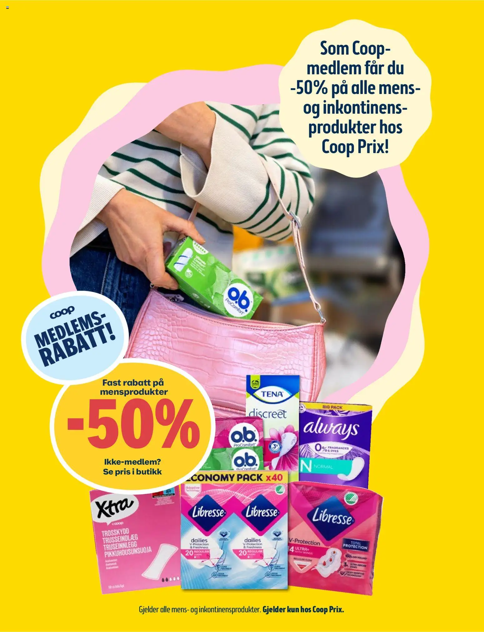 {H1} | Side: 13 | Produkter: Truseinnlegg