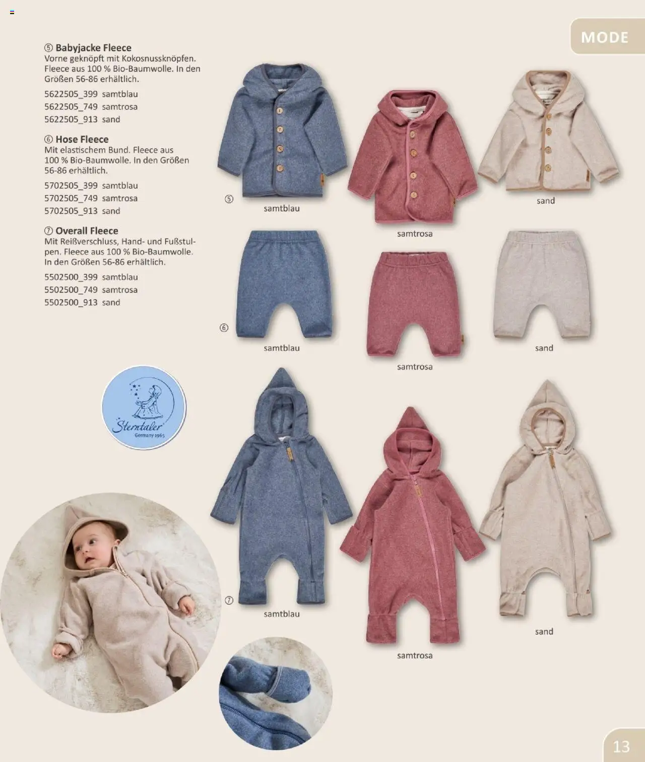 Vedes - Babykatalog - gültig ab dem 01.07.2025 | Seite: 13 | Produkte: Hose, Overall