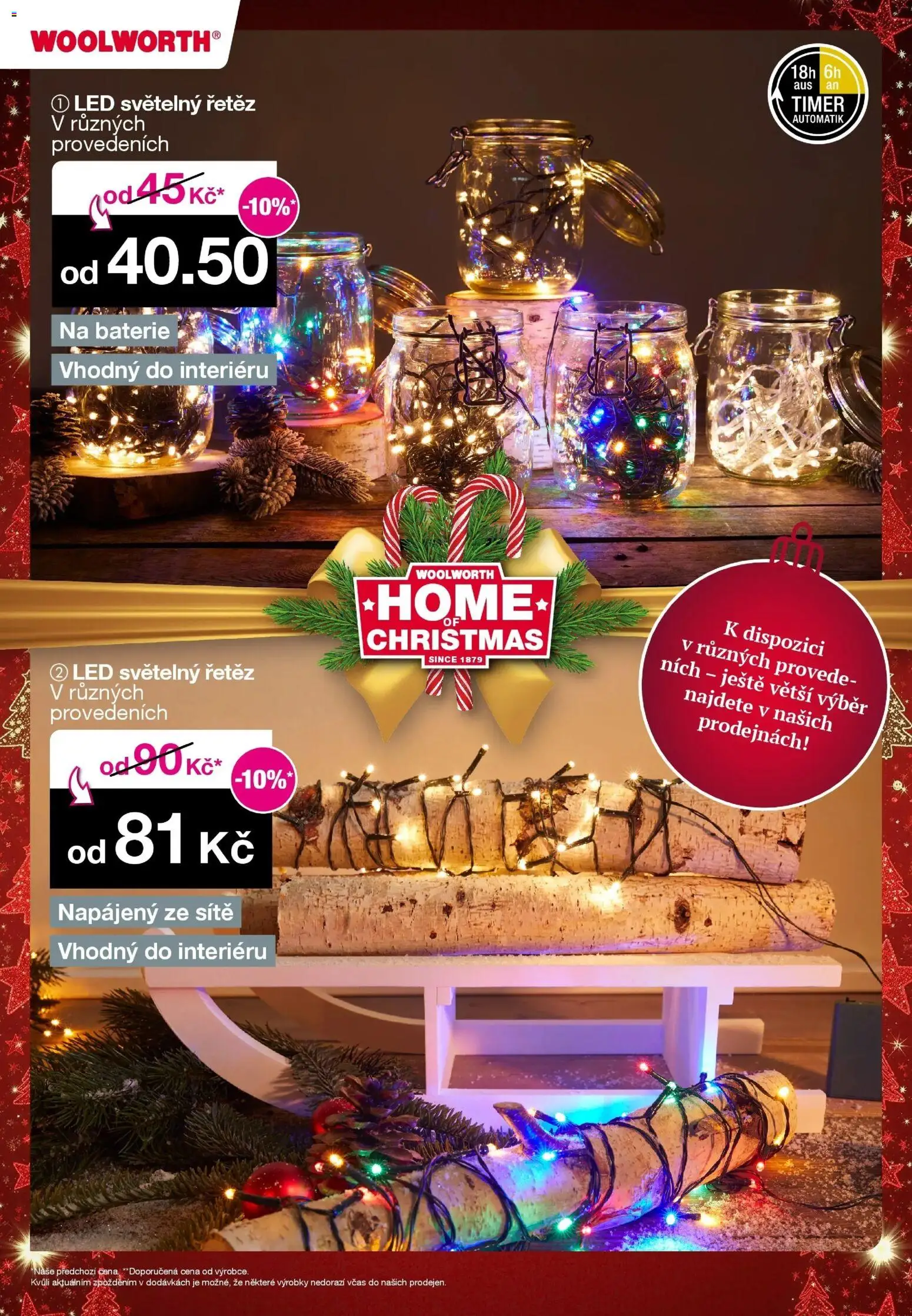 Woolworth leták od 28.11.2025 | Strana: 10 | Produkty: Světelný řetěz, Baterie, LED