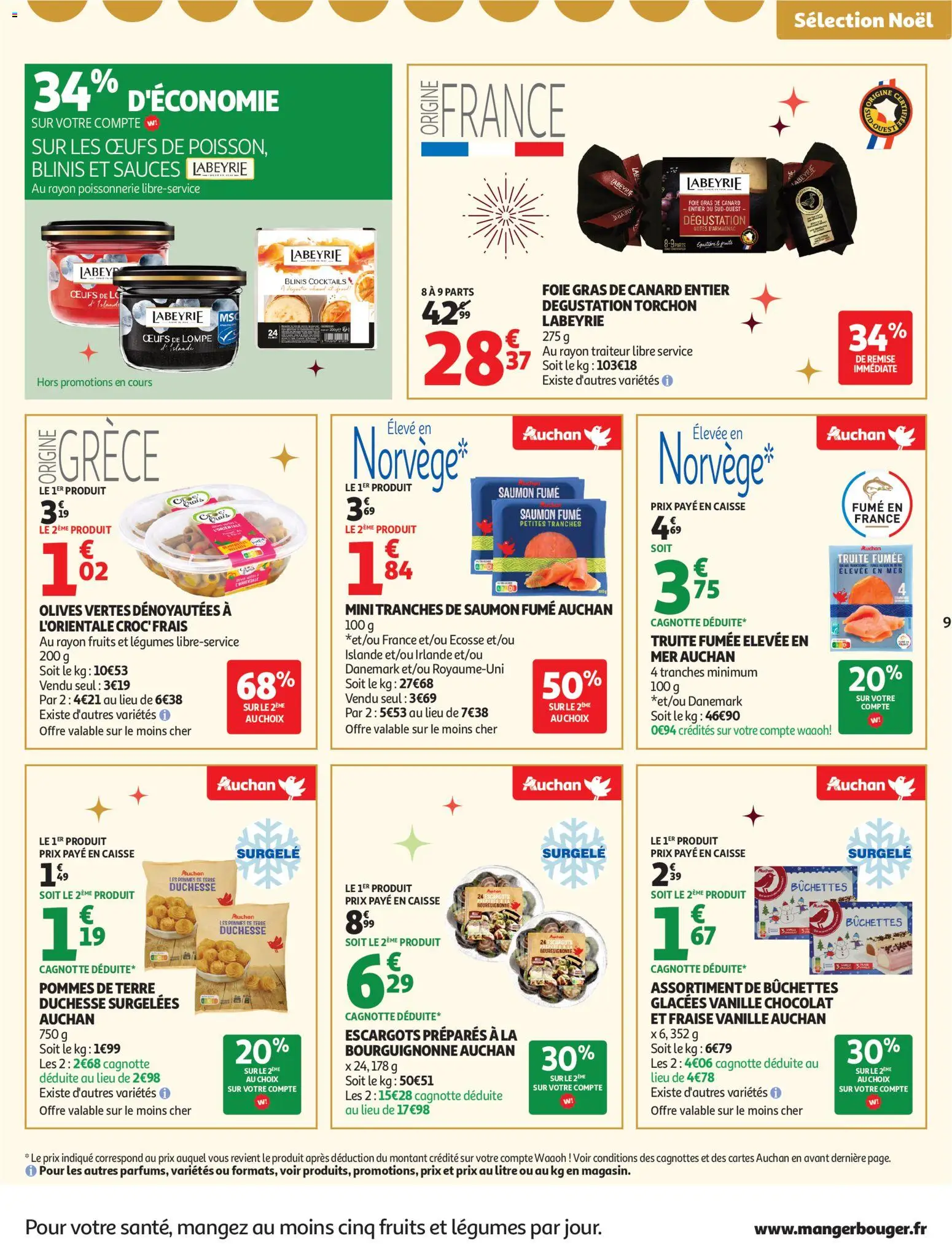 {H1} | Page: 9 | Produits: Labeyrie foie gras, Gras de canard entier, Poissonnerie, Blinis