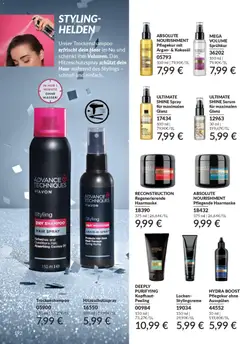 AVON Katalog Dezember 2025 ab 01.12.2025 gültig | Seite: 194 | Produkte: Shampoo, Peeling, Wasser, Serum