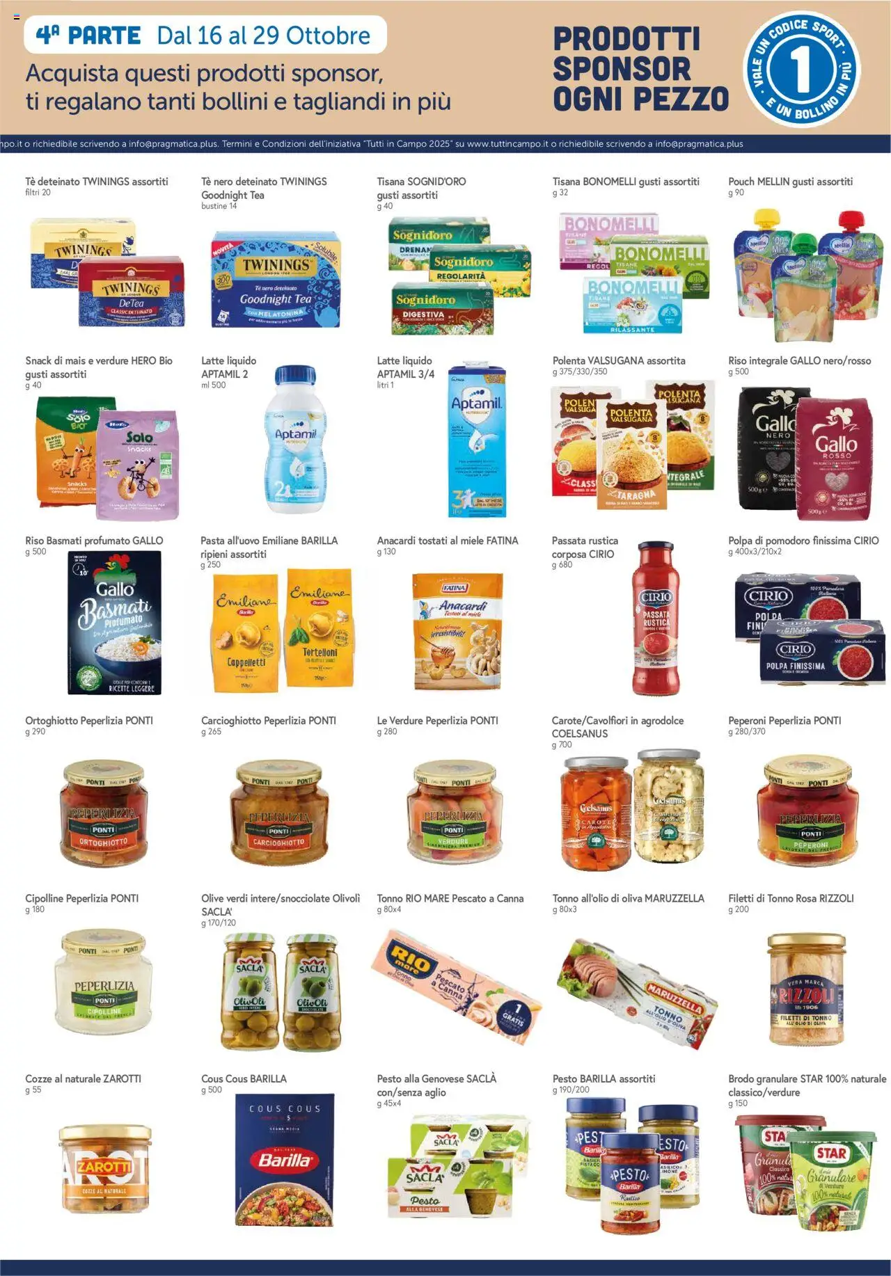 Volantino Galassia del 16.10.2025 | Pagina: 16 | Prodotti: Riso, Pasta, Tortelloni, Olio di Oliva