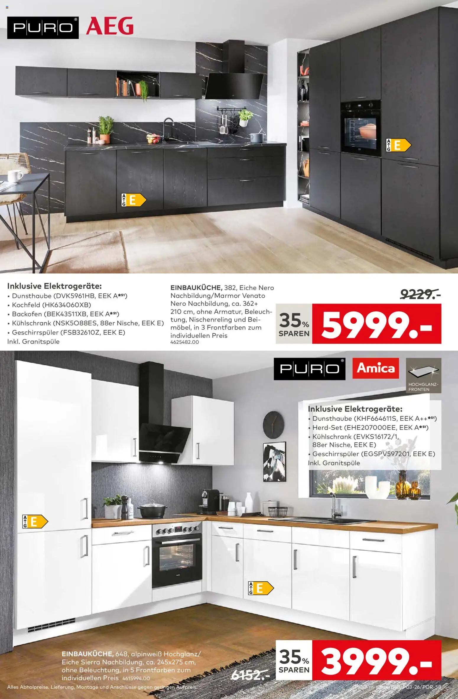 Porta! Küchentester gesucht: Jetzt bewerben und Küche zum halben Preis sichern - Bad Vilbel-Dortelweil – gültig ab 05.01.2026 | Seite: 15 | Produkte: Geschirrspüler, Kühlschrank, Kochfeld, Backofen