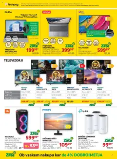 Novi Merkur katalog ponudbe – veljaven od 03.09.2025 | Stran: 44 | Izdelki: Monitor, Racunalnik, Televizor, Karaoke