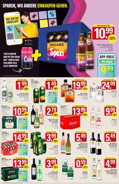WEZ Prospekt ab 07.04.2026 gültig | Seite: 14 | Produkte: Holsten, Budweiser, Gin, Paulaner