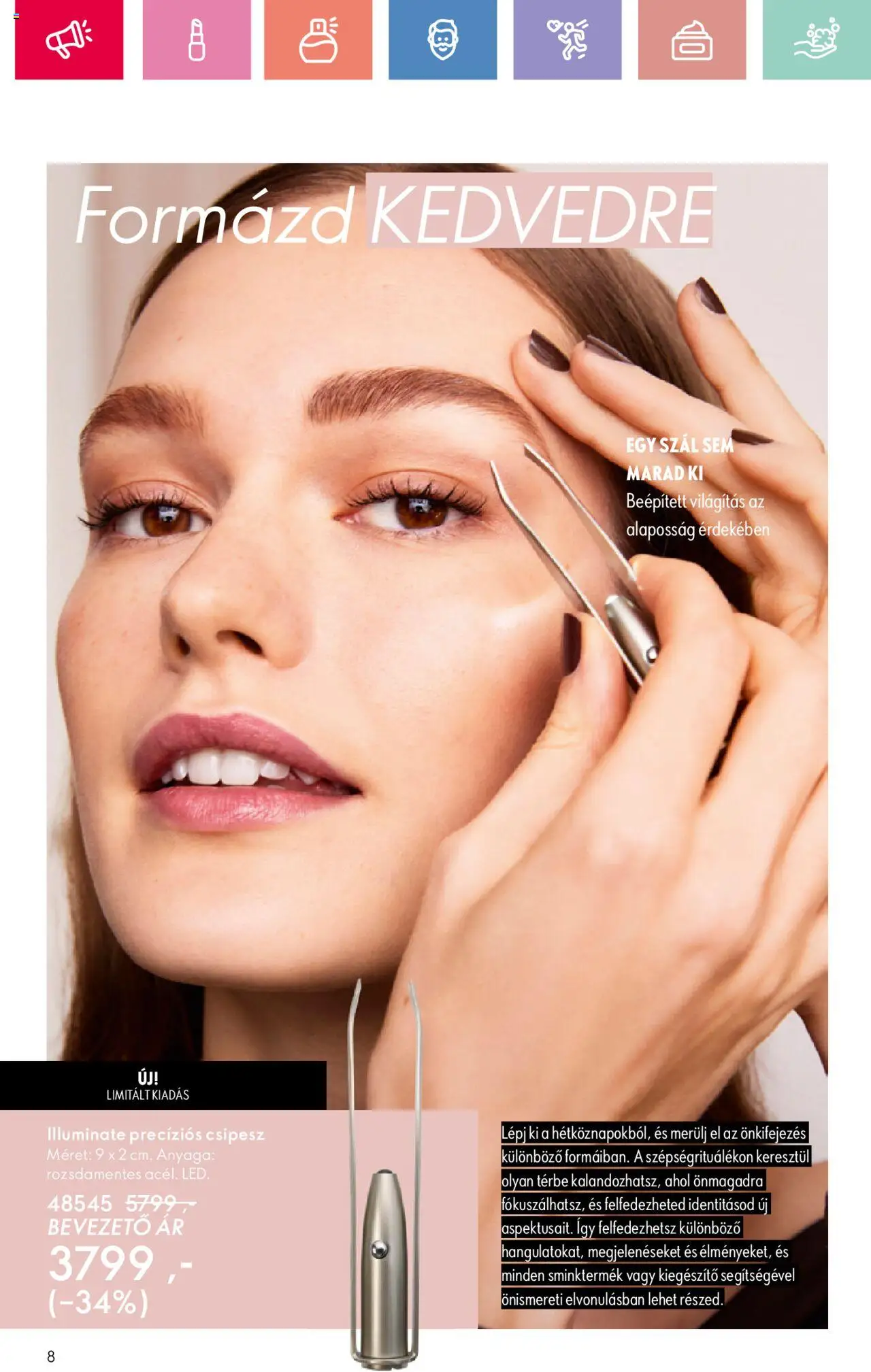 Oriflame akciós ujság - amely érvényes a következő dátumtól: 17.08.2025 | Oldal: 8