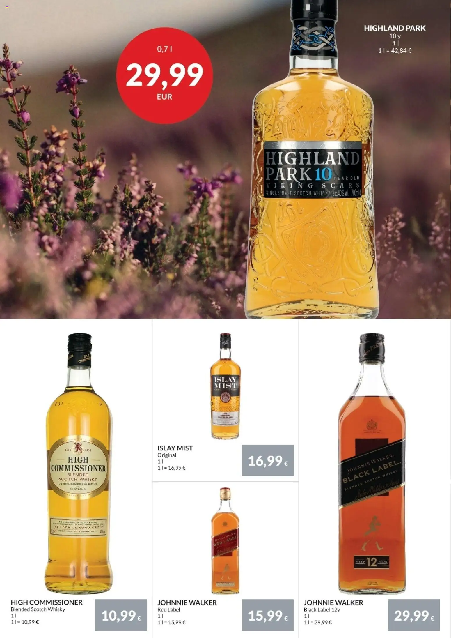 Nielsen Discount tilbudsavis – gyldig fra 09.04.2026 | Side: 34 | Produkter: Whisky