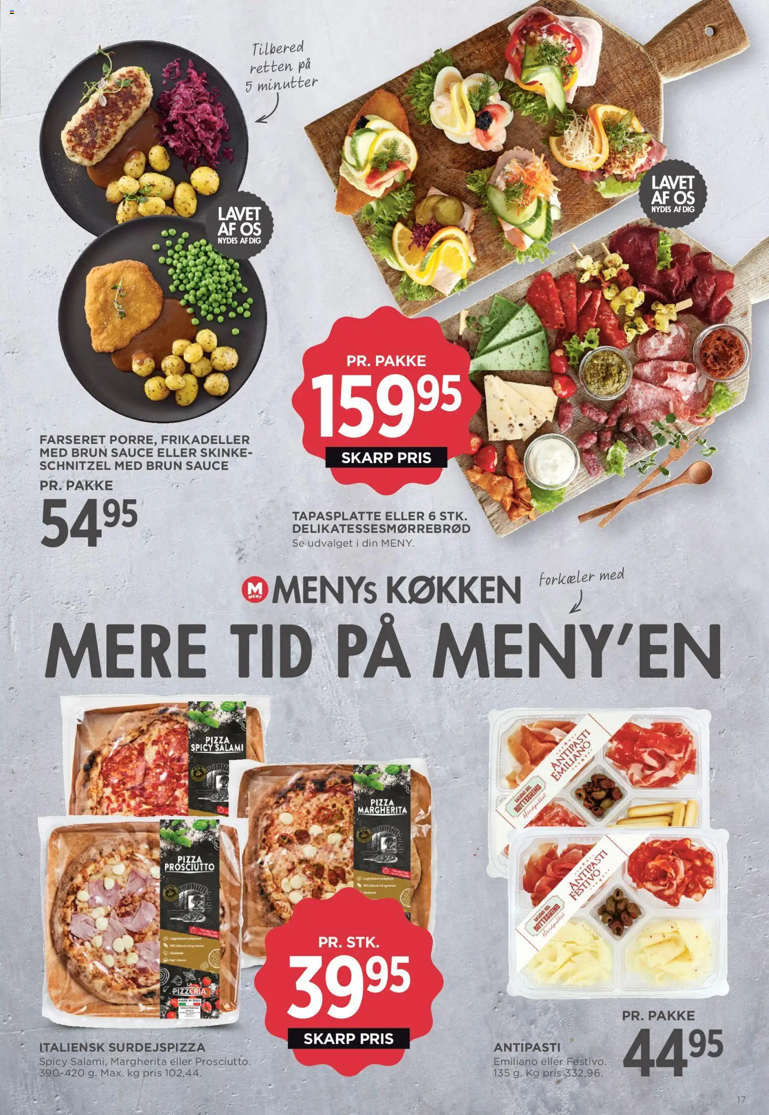 Meny tilbudsavis – gyldig fra 01.05.2026 | Side: 21 | Produkter: Salami, Skinke, Pizza, Frikadeller
