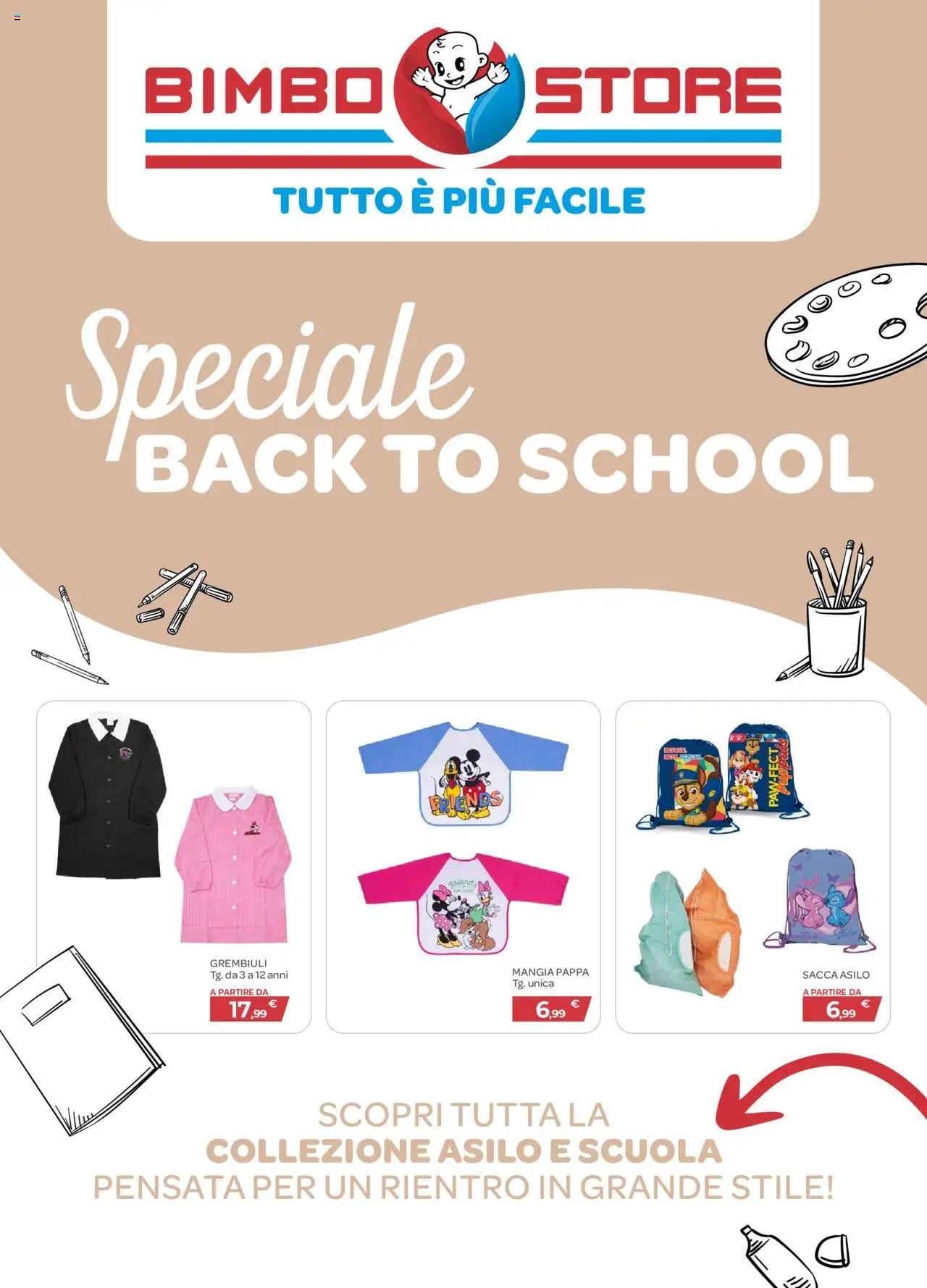 Volantino Bimbo store del 26.08.2025 | Pagina: 1