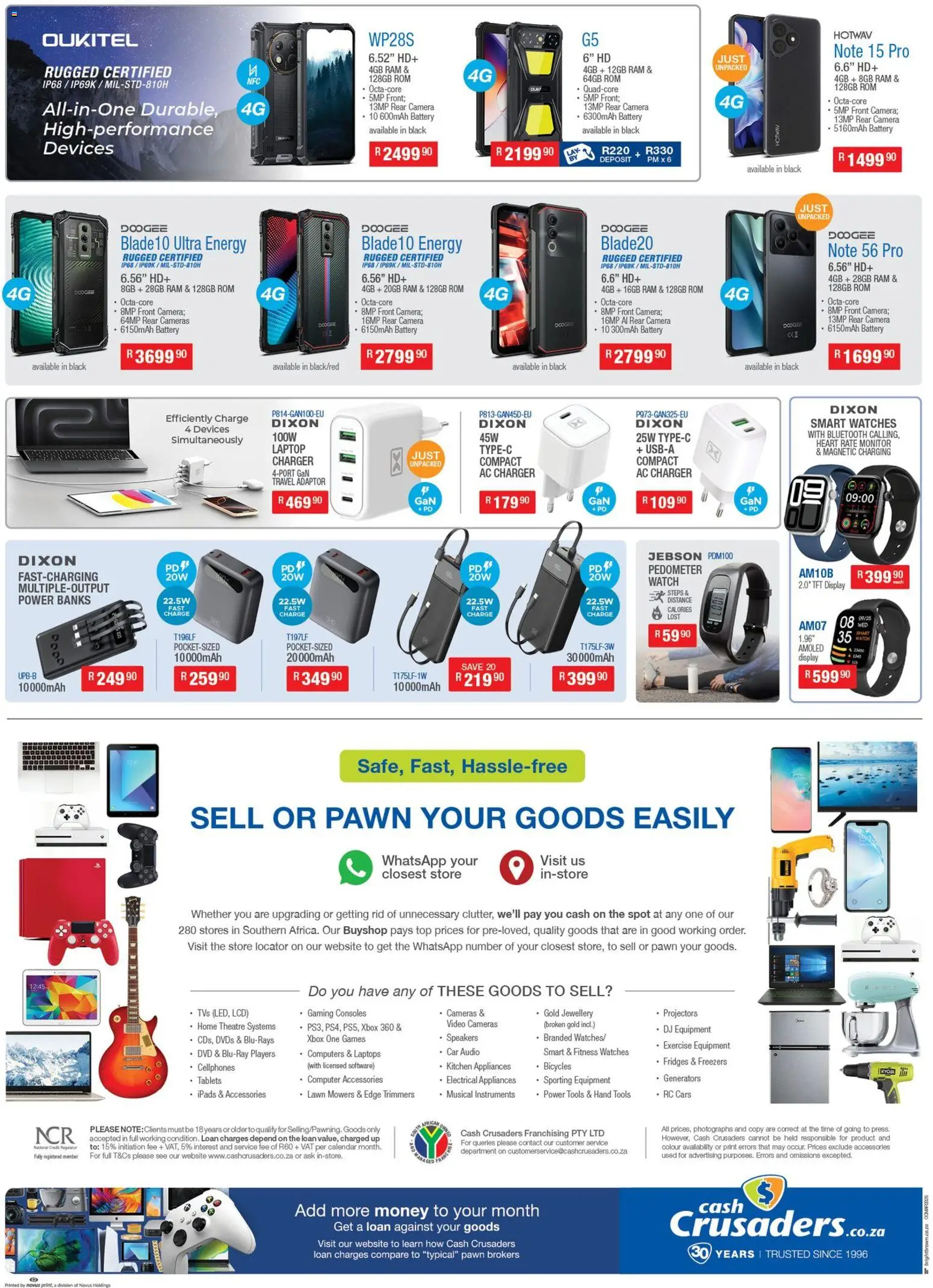 New Cash Crusaders catalogue – valid from 20.03.2026 | Page: 8 | Products: Computer, Audio, Battery, Charger