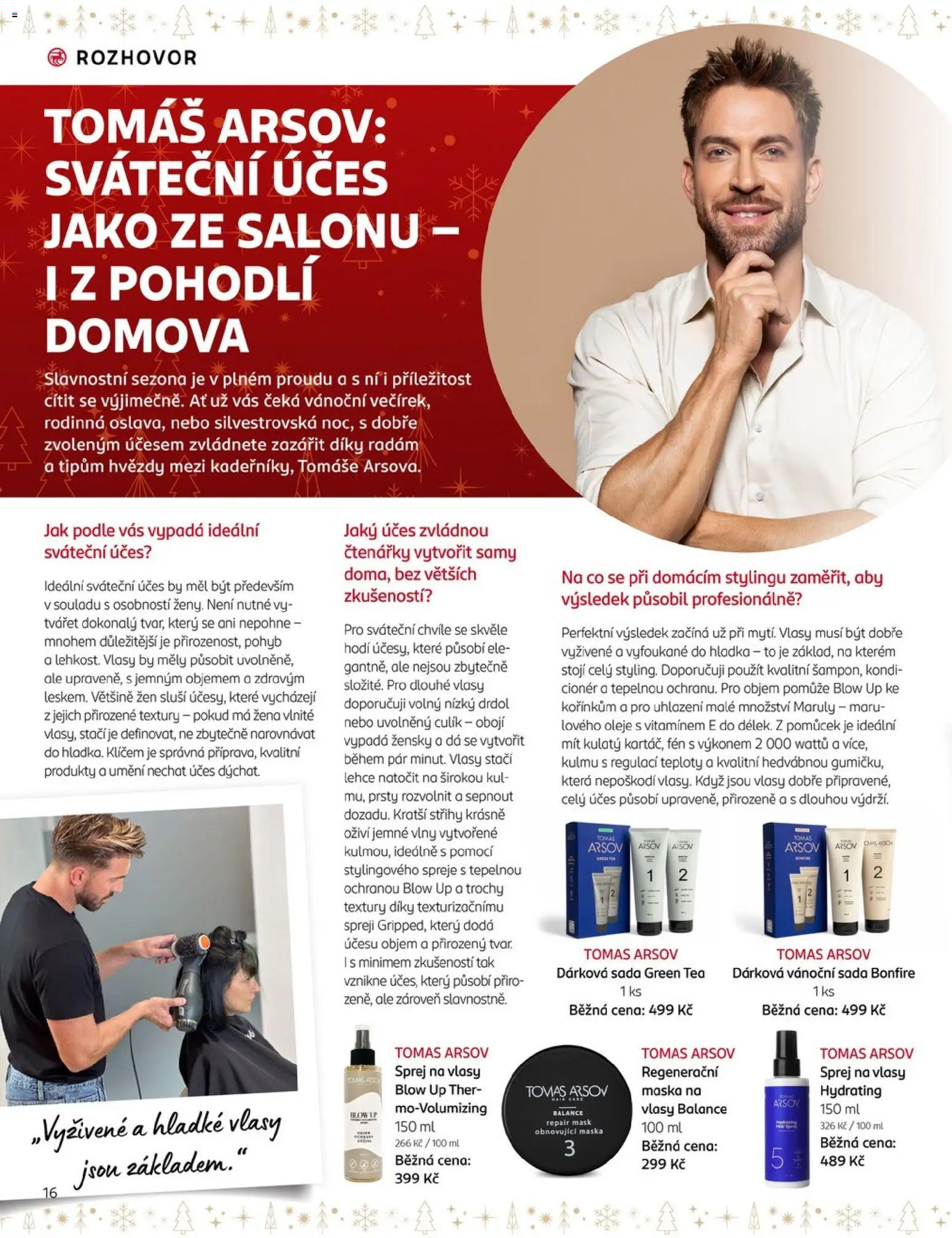 Rossmann magazín od 19.11.2025 | Strana: 16 | Produkty: Oleje, Fén, Maska na vlasy, Maska