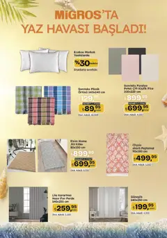 Migros Katalog - Migroskop - 10.07.2025 tarihinden itibaren geçerlidir | Sayfa: 99 | Ürünler: Güneşlik, Perde, Pike