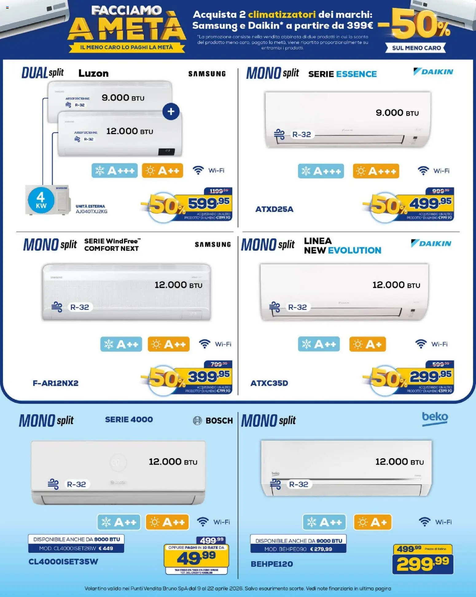 Volantino BRUNO del 09.04.2026 | Pagina: 32 | Prodotti: Samsung