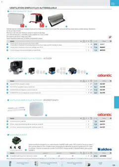 Rexel - Prévisualisation de Rexel - Brochure Chauffage Électrique, ECS, PAC AIR-AIR Et Qualite De L´Air Interieur valide à partir de 18.11.2025 | Page: 71 | Produits: Filtre, Batterie