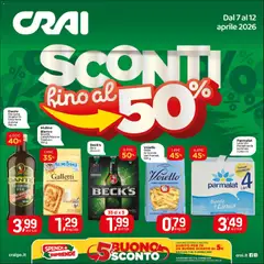 Anteprima del volantino CRAI volantino Torino valido a partire dal 07.04.2026