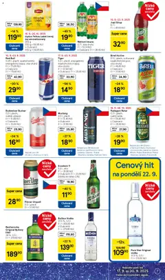 Becherovka Original Bylinný likér, 38 %, 0.5 l od 17.09.2025 | Strana: 7