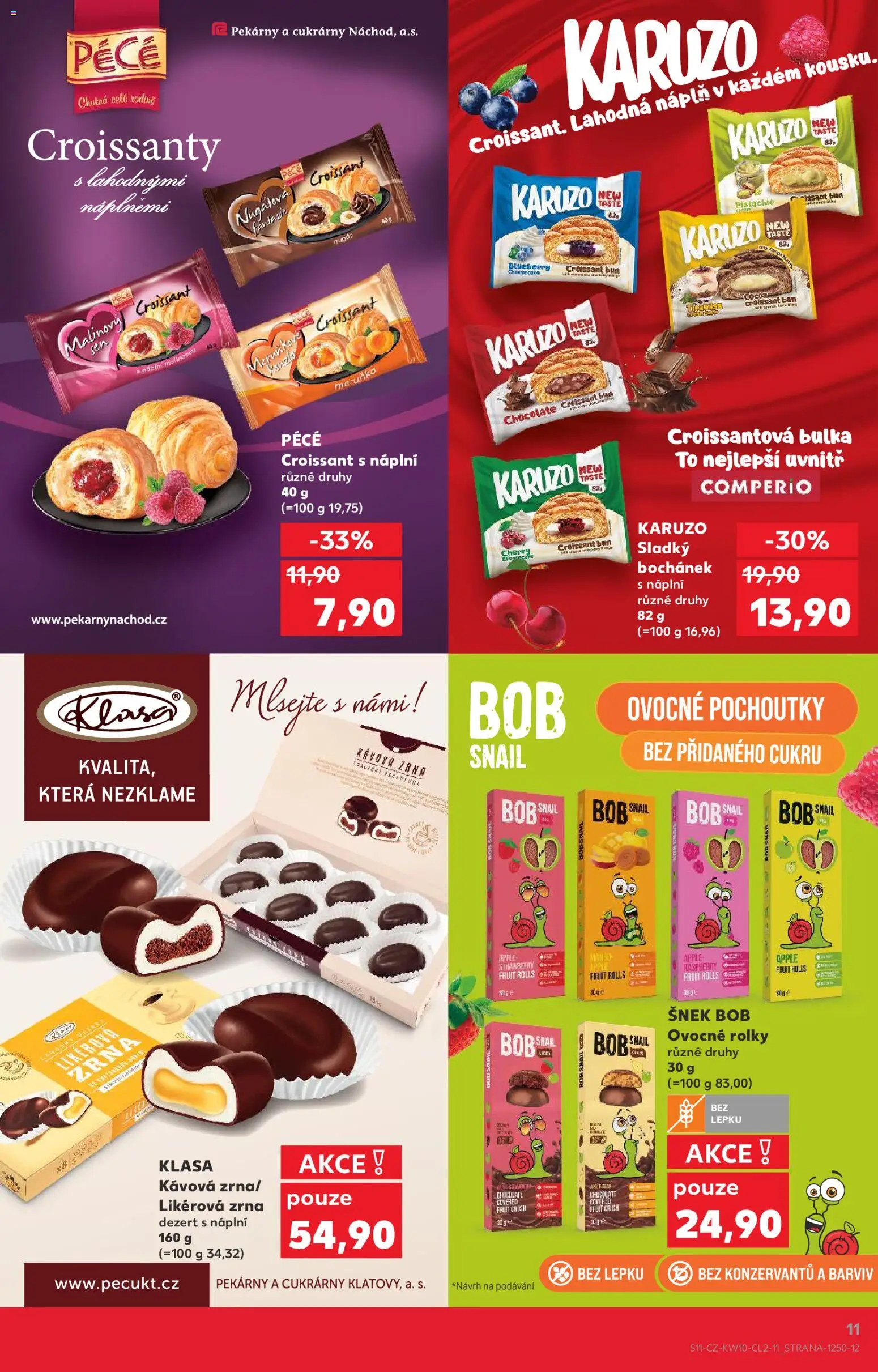 Kaufland leták - Praha 8 od 04.03.2026 | Strana: 11 | Produkty: Mango, Apple, Croissant, Cheesecake