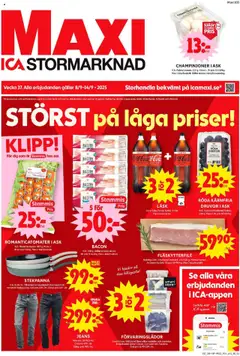 ICA Maxi - Enköping - Förhandsvisning av reklamblad från butik ICA Maxi aktuell från 08.09.2025