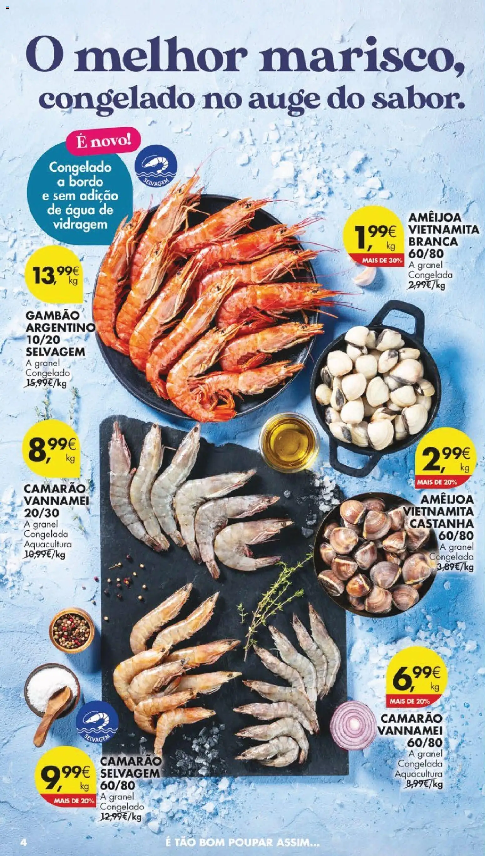 Pingo Doce Black Friday │ válido de 25.11.2025 | Página: 4 | Produtos: Agua, Camarão