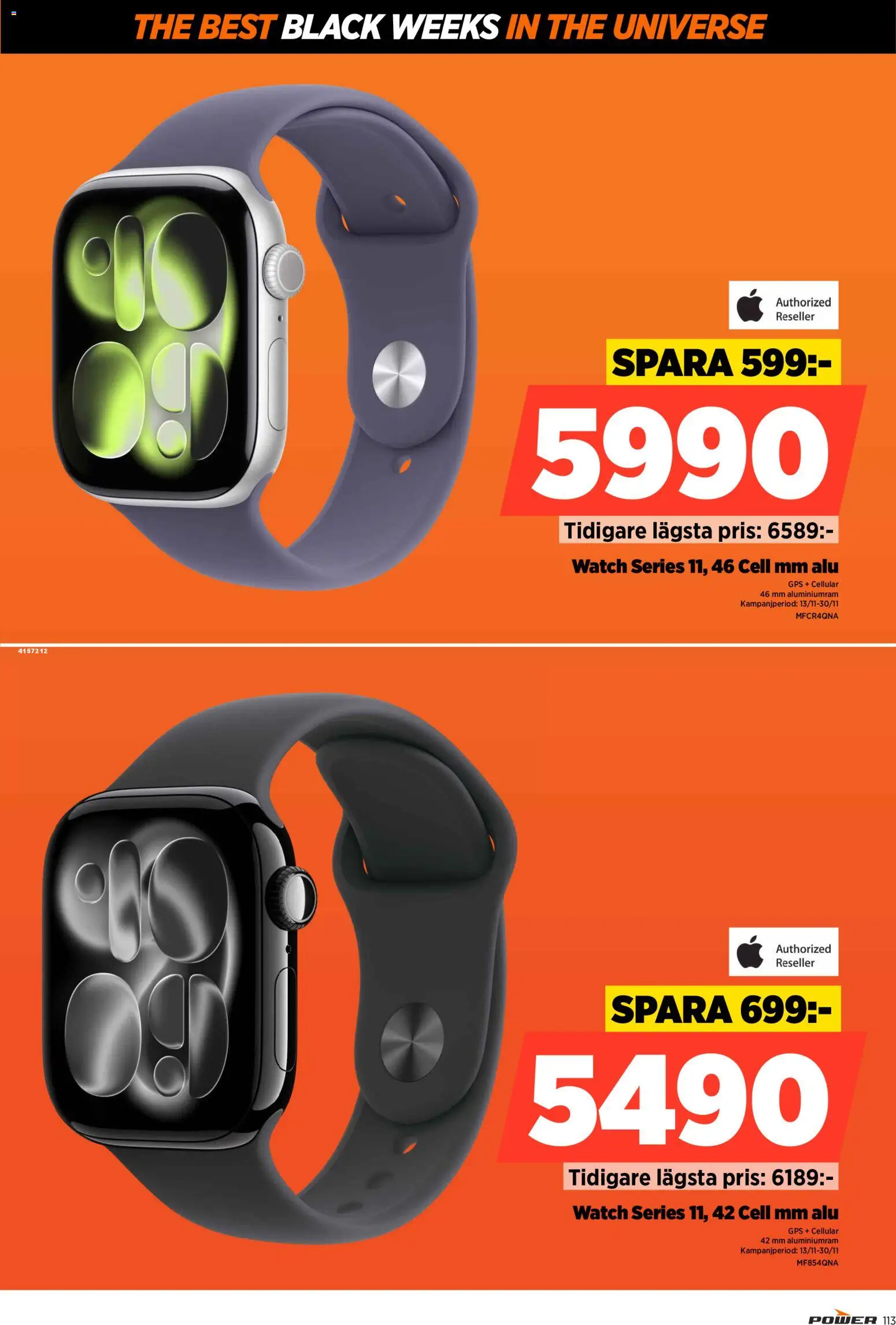 Power reklamblad aktuell från 17.11.2025 | Sida: 113