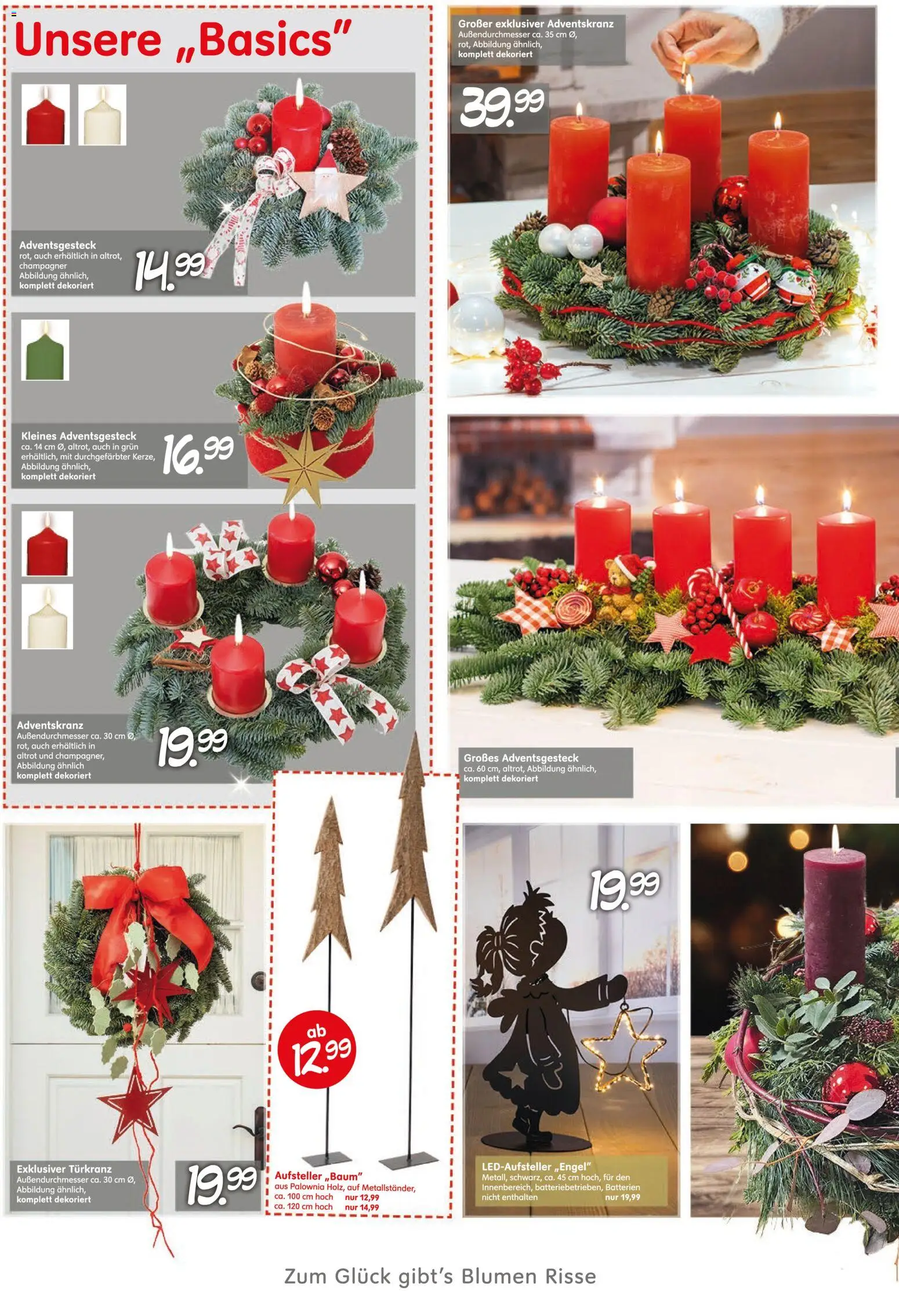 Blumen Risse Prospekt Gartencenter – gültig ab 13.11.2025 | Seite: 2 | Produkte: Batterien, Blumen