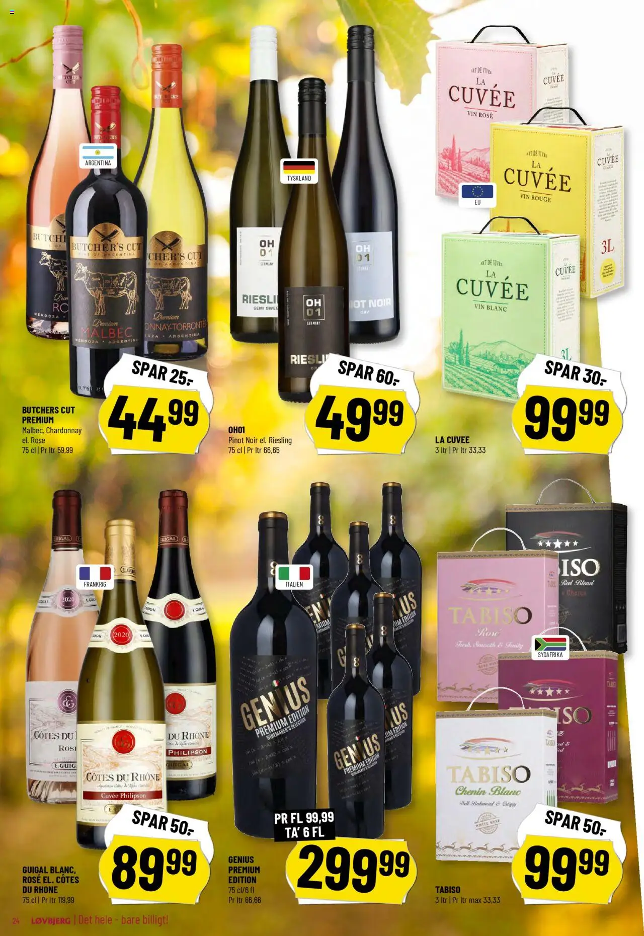 Løvbjerg tilbudsavis – gyldig fra 10.10.2025 | Side: 26 | Produkter: Vin
