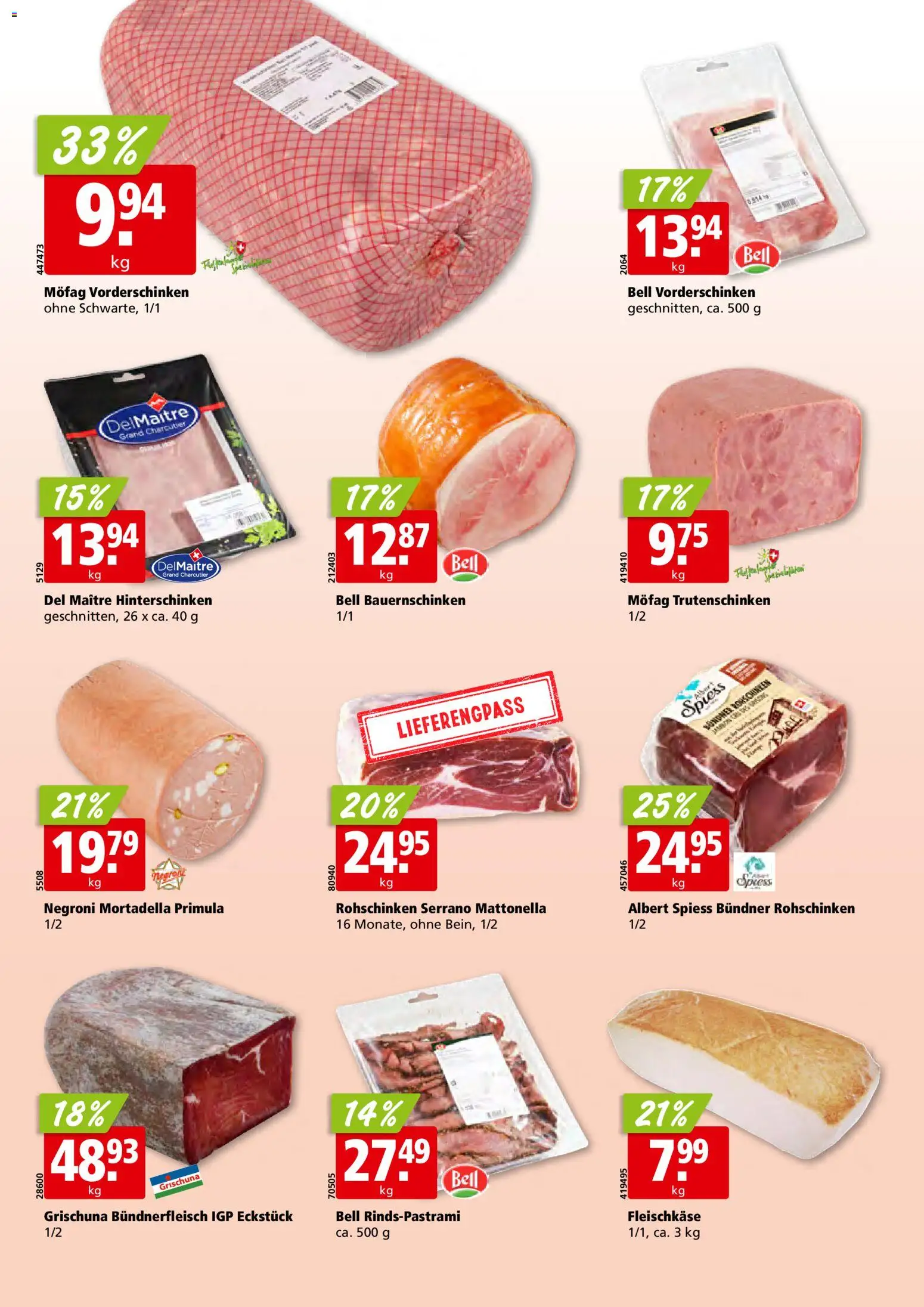 Aligro Aktionen Schlieren, Gossau SG, Frauenfeld, Rapperswil-Jona, Sargans, Bern, Brüttisellen, Pratteln, Emmen, Spreitenbach – gültig ab 09.02.2026 | Seite: 10