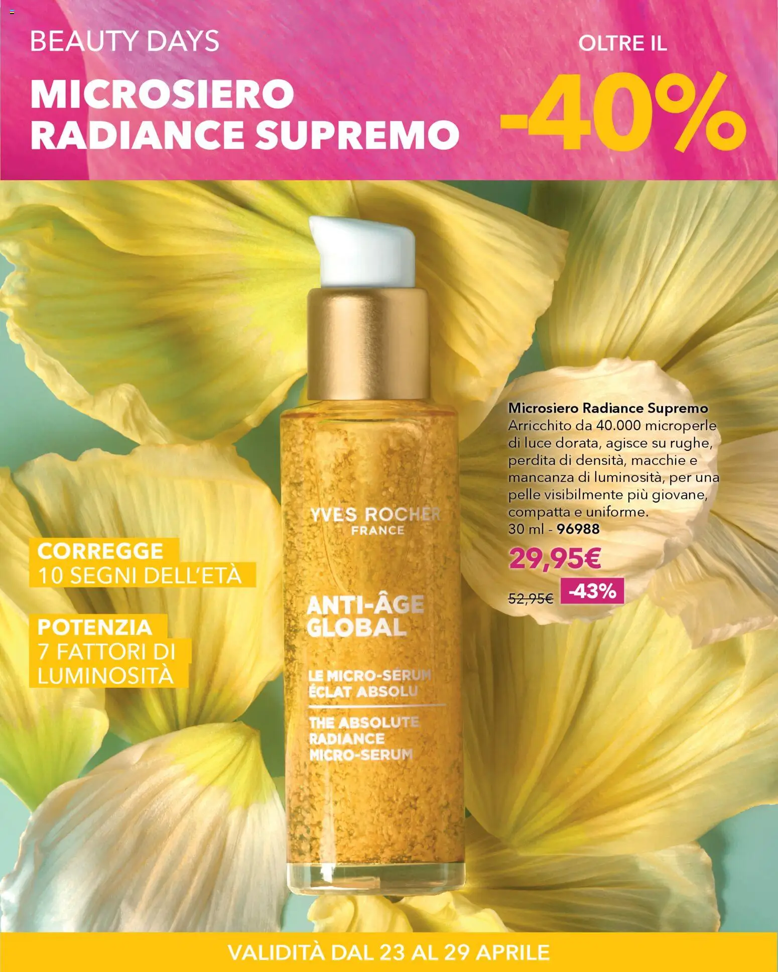 Volantino Yves Rocher del 23.04.2026 | Pagina: 3 | Prodotti: The