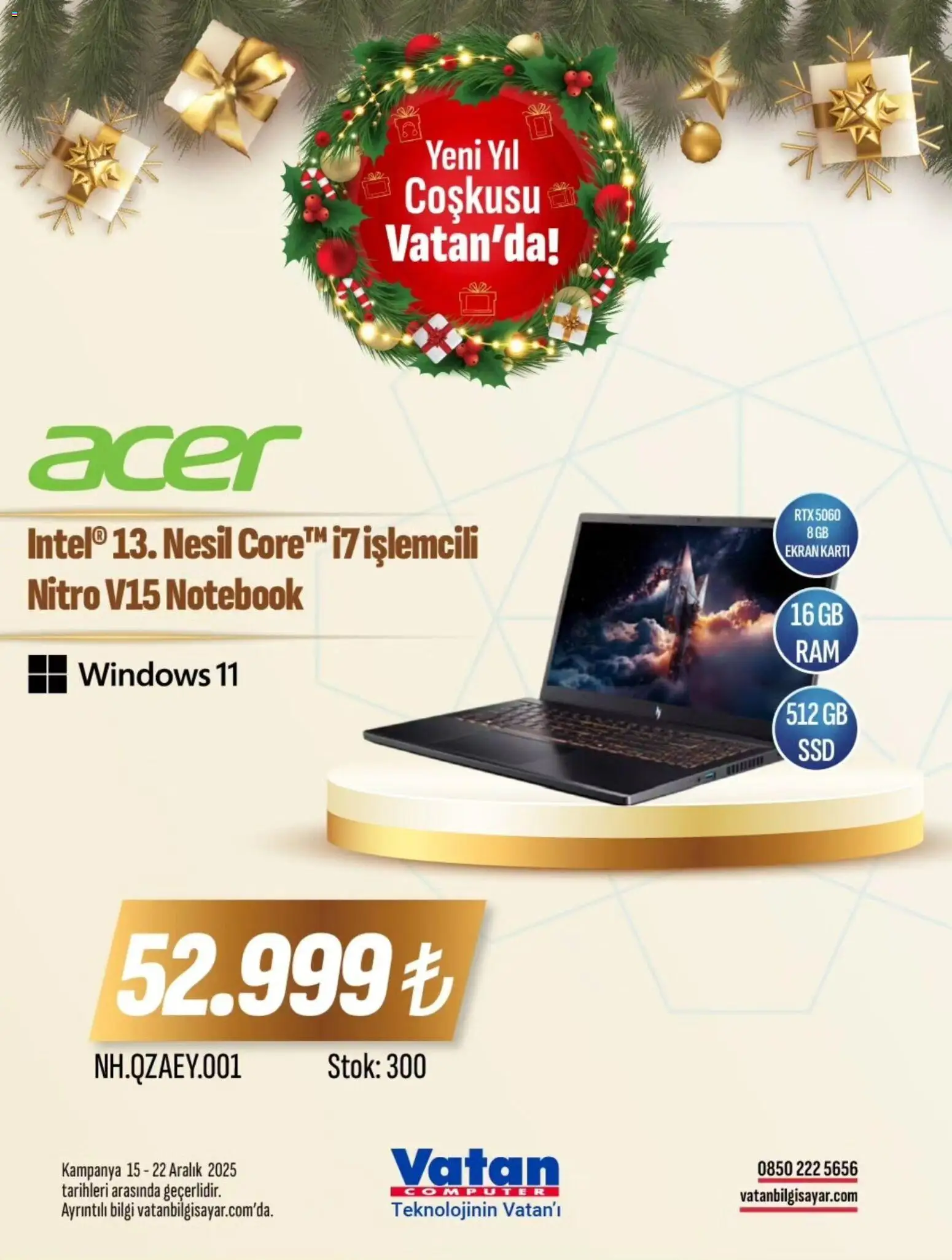 Vatan Bilgisayar İndirim - 15.12.2025 tarihinden itibaren geçerlidir | Sayfa: 2