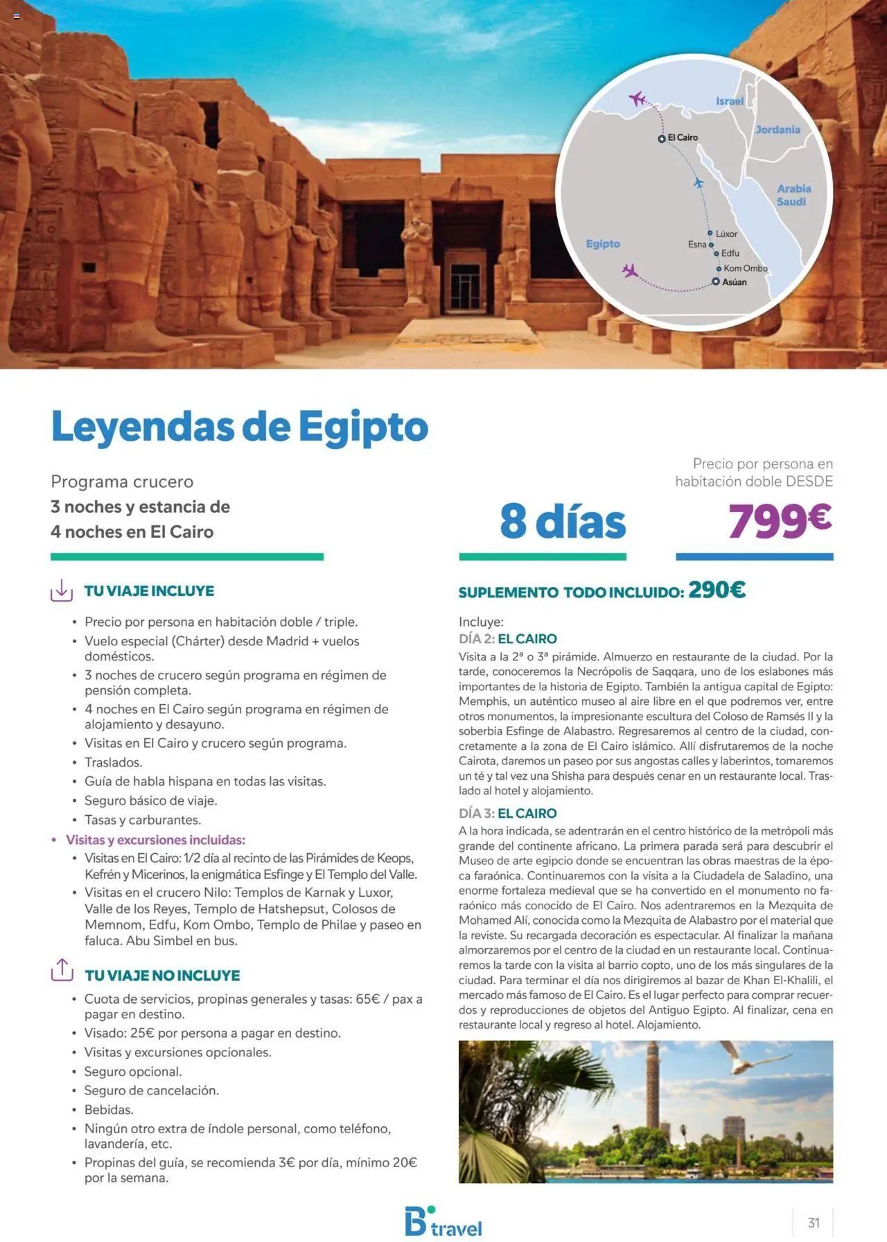 B the travel brand Egipto │ válido desde el 15.04.2024 | Página: 31 | Productos: Té