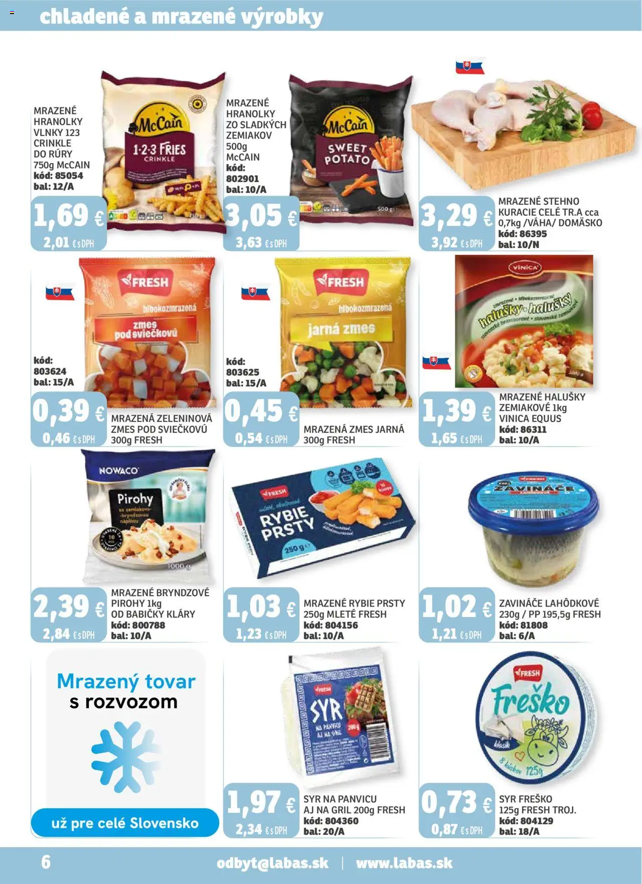 Labaš magazín │ platný od 25.07.2025 | Strana: 6 | Produkty: Gril, Syr, Pirohy
