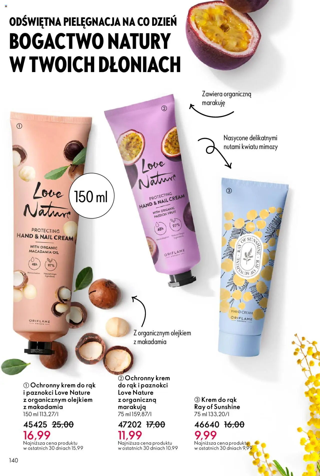 Oriflame Katalog 13 2025 od 07.09.2025 | Strona: 140 | Produkty: Krem do rąk, Krem